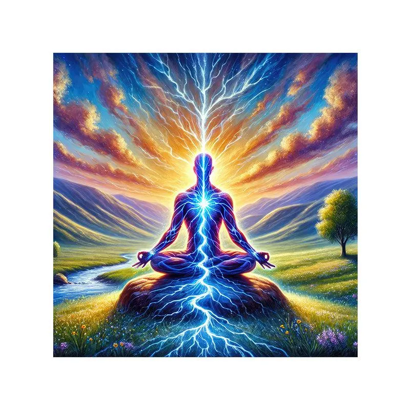 Spirtual Eneregy Wall Painting media 4
