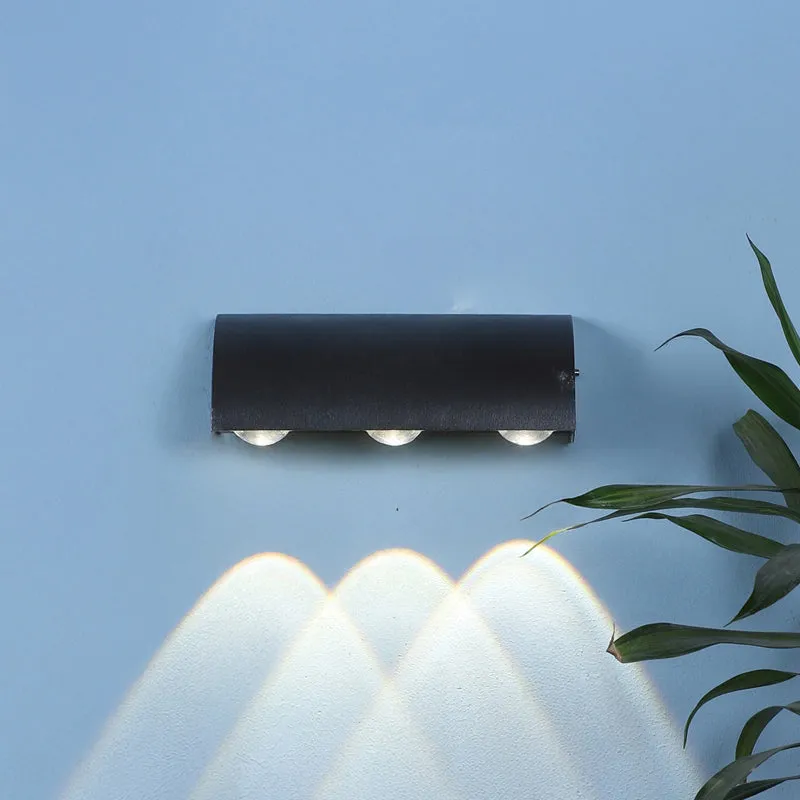 Aral Aluminum Clustered Wall Lamp media 1
