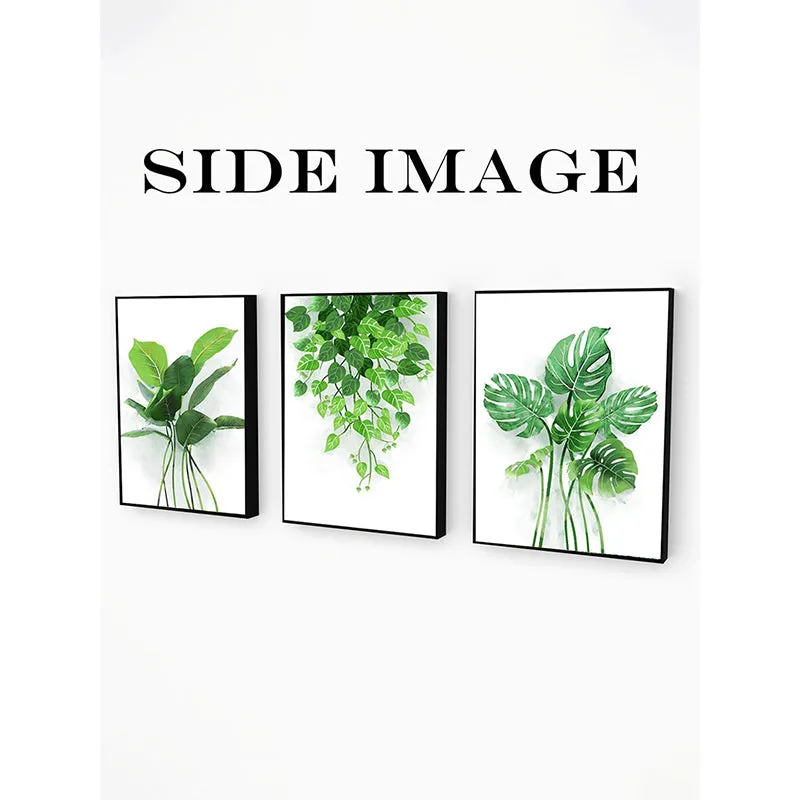 Lush Trace Wall Painting - Set Of Three media 4