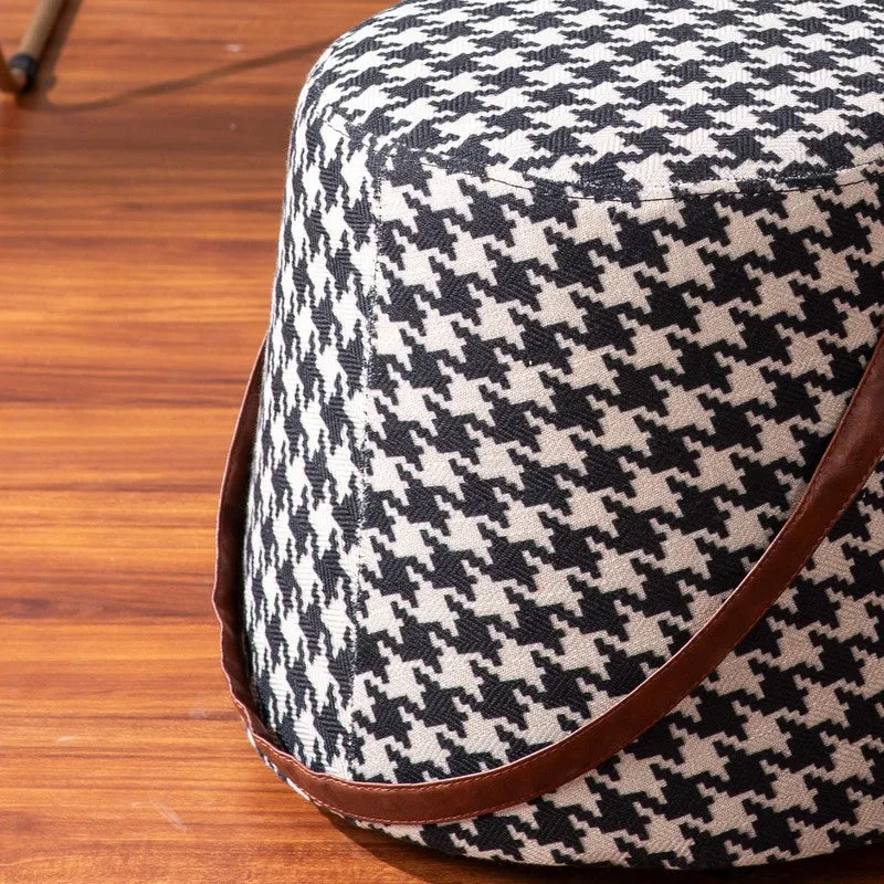 Quiet Comfort Pouffe - Black & White media 6