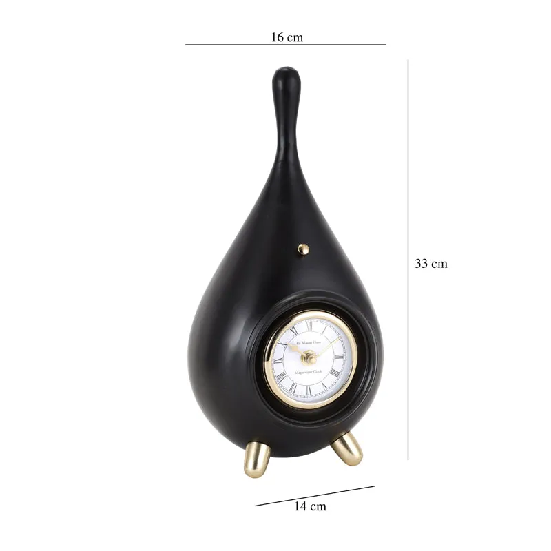 Drop Time Table Clock - Black media 5