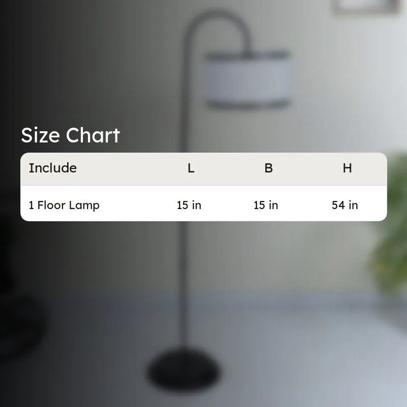 Monique Arched Iron Floor Lamp media 6