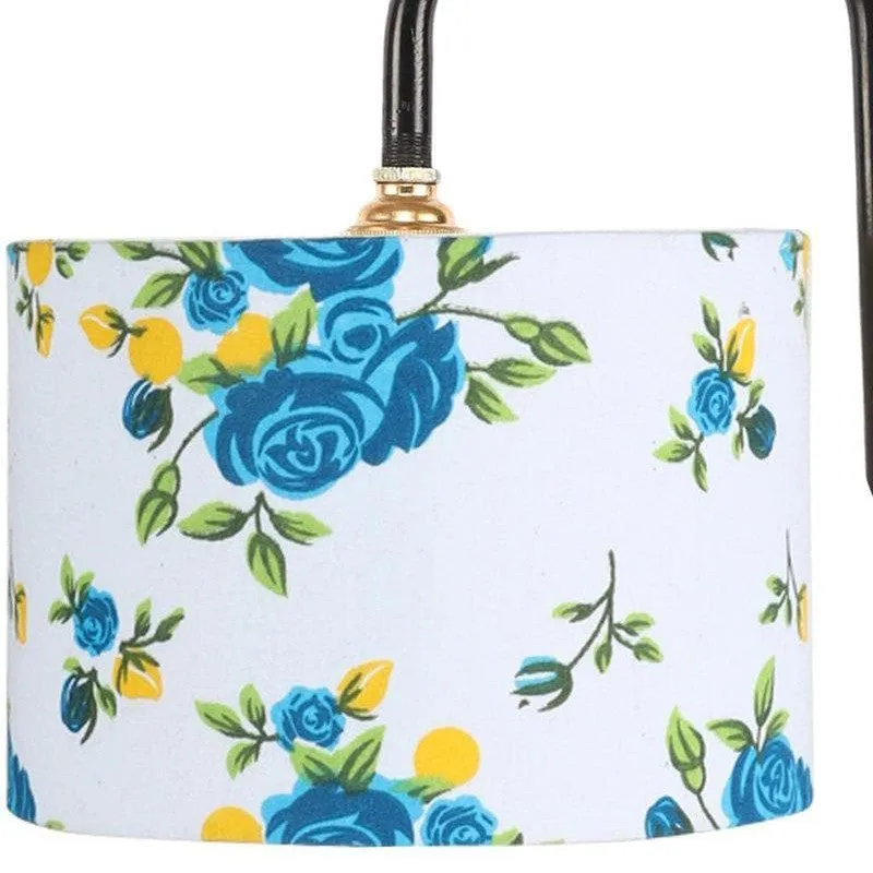 Flynn Floral Arch Fabric Table Lamp - Multicolor media 6