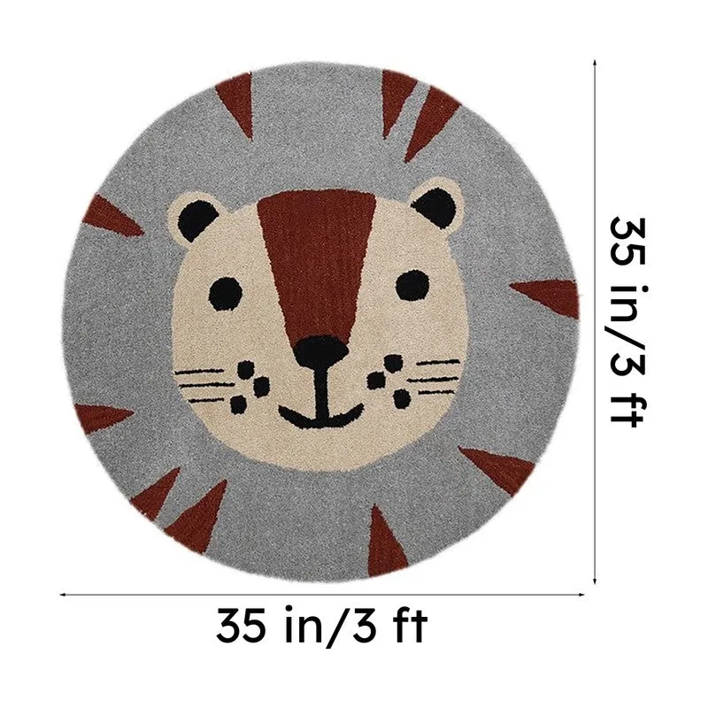 Pride King Wool Carpet - Grey,Maroon media 6