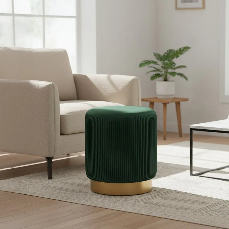 Lunaro Cushiq Ottoman - Green media 1