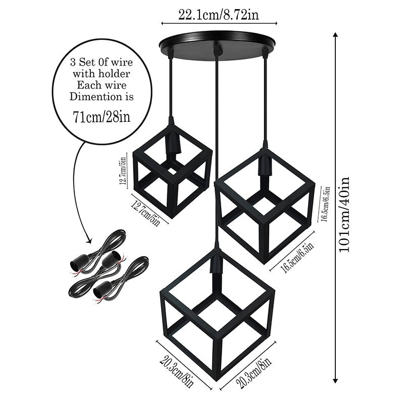 Halohaus Cluster Metal Ceiling Lamp - Black media 7