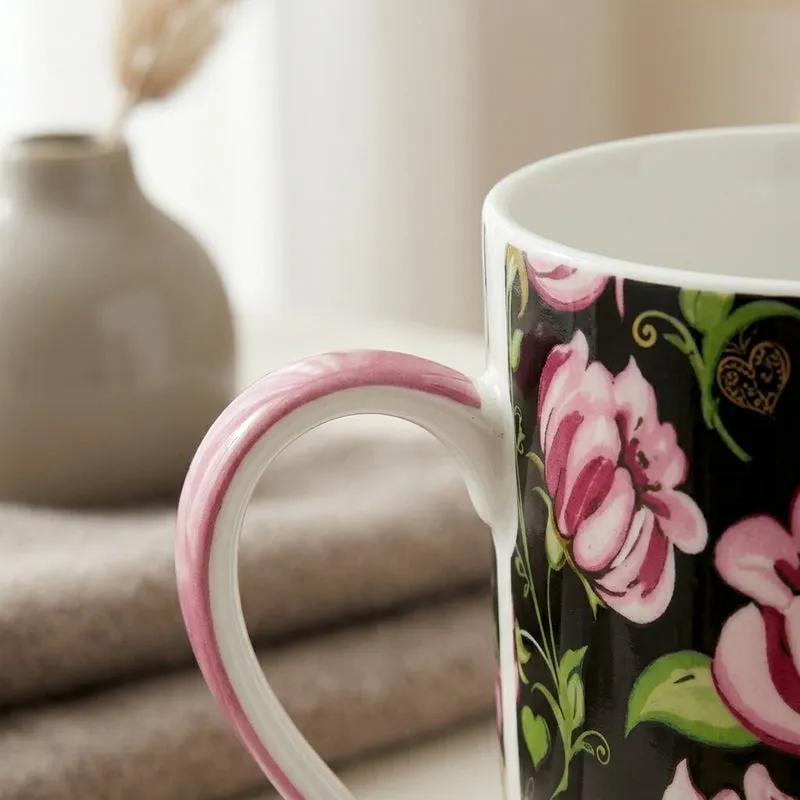 Black Porcelain Coffee Mug (300 mL) media 3