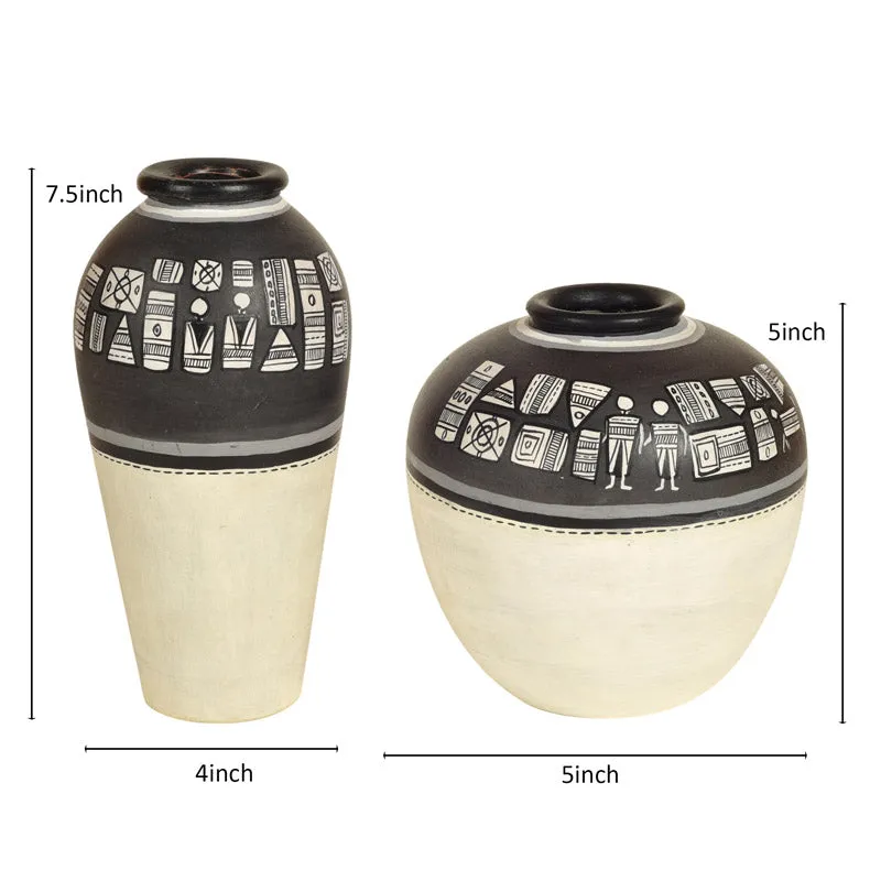 Ayesha Handcrafted Vase - Two Piece Set media 6