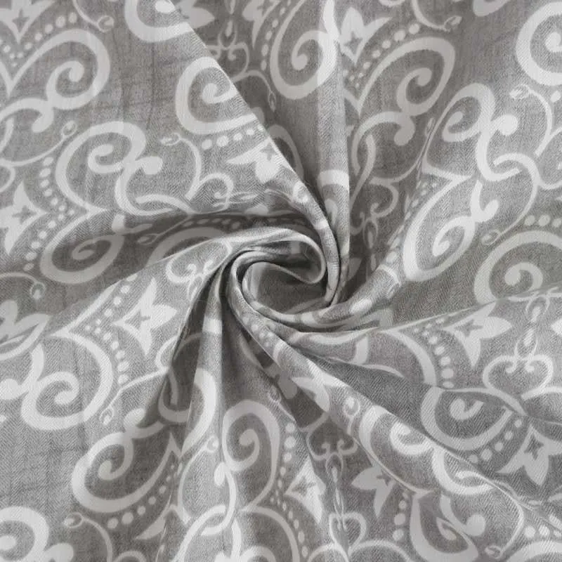 Swayam Shankuntala Diwan Set - Grey media 7