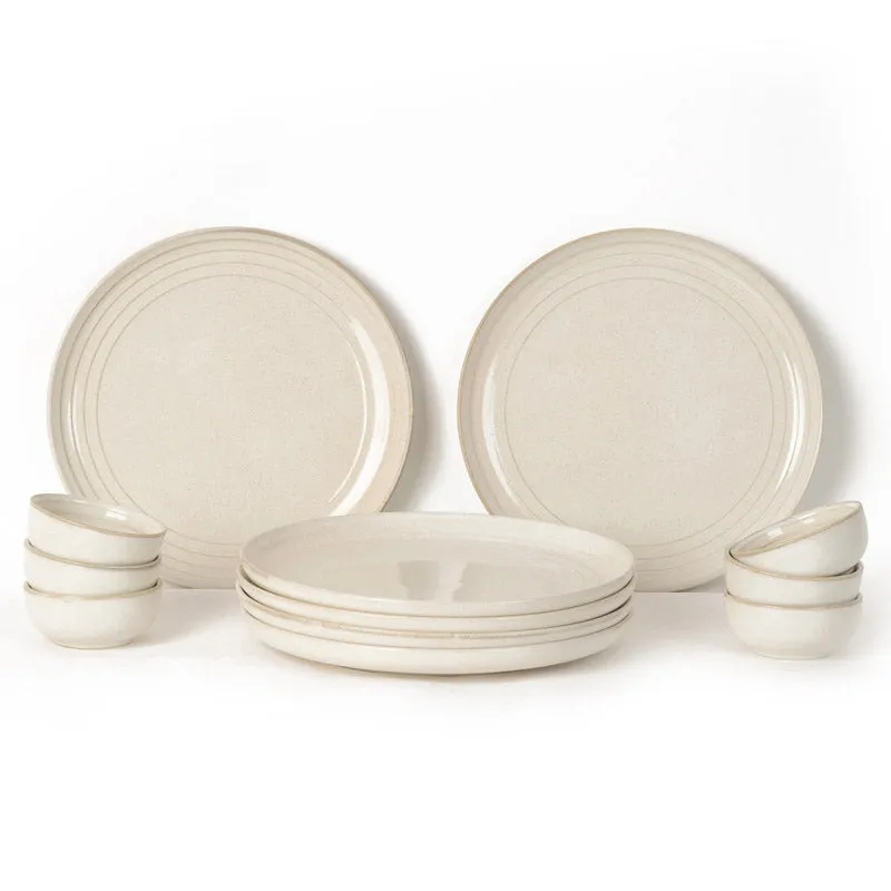 Estia Dining Set (Spanish White) - 12 Piece Set media 3