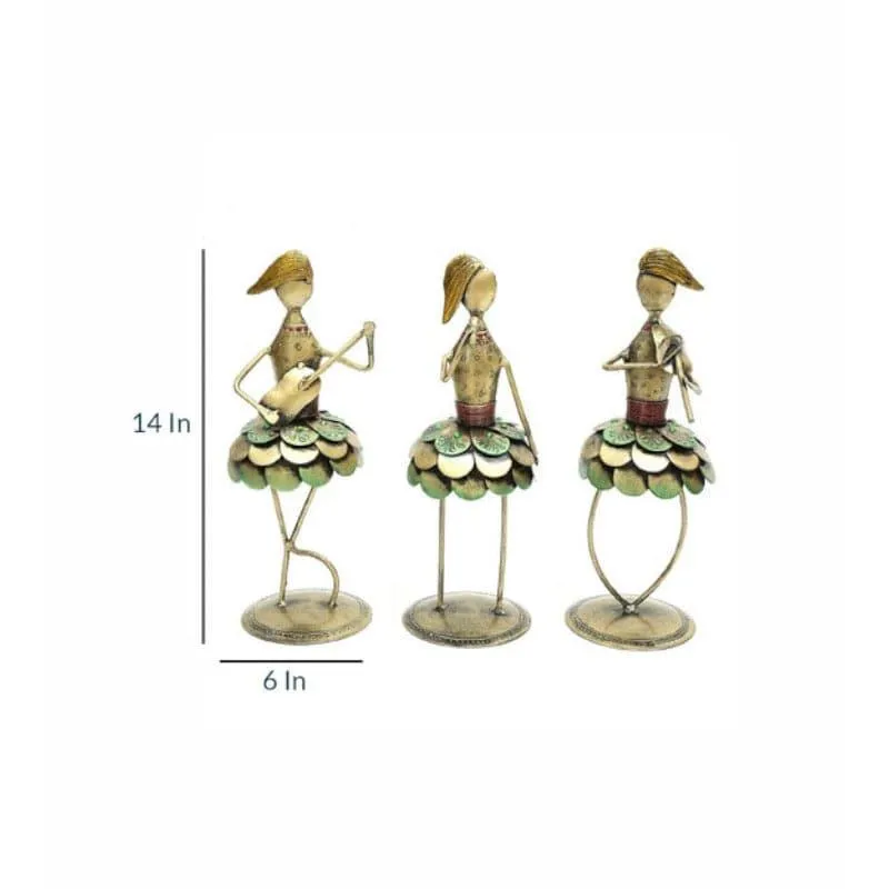 Tribal Concert Showpiece - Set Of Three media 4