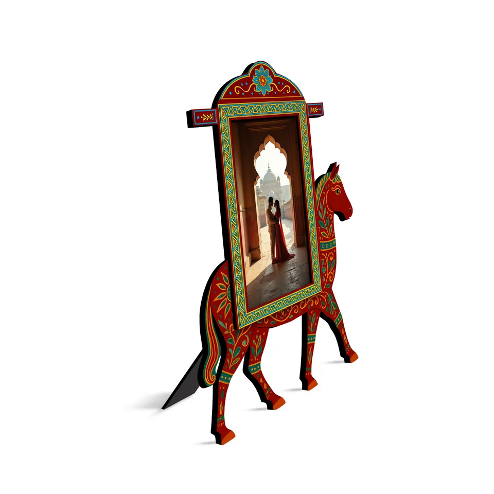 GallopGrace MDF Photo Frame - Maroon media 7