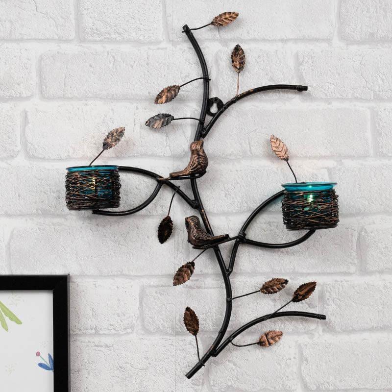 Patra Candle Holder - Turquoise