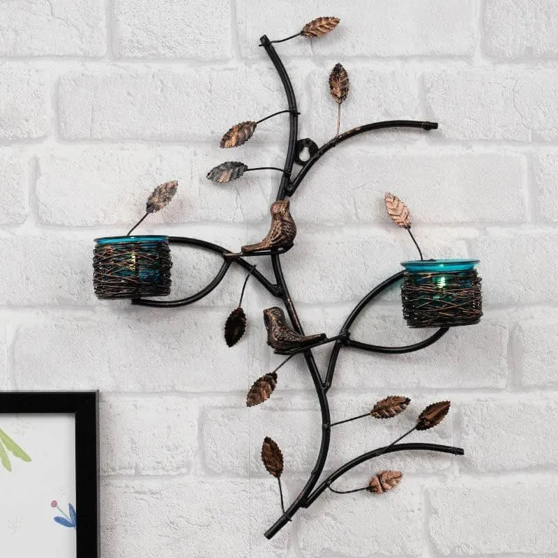 Patra Candle Holder - Turquoise media 1