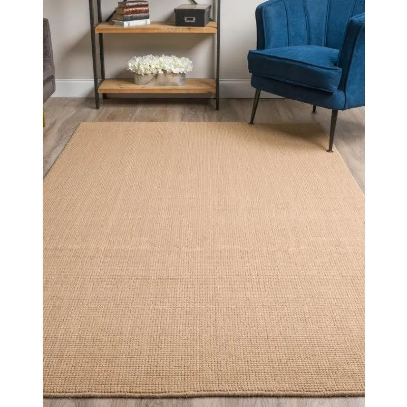 Handloom Hand Loomed Legacy Wool Rug - Beige media 3