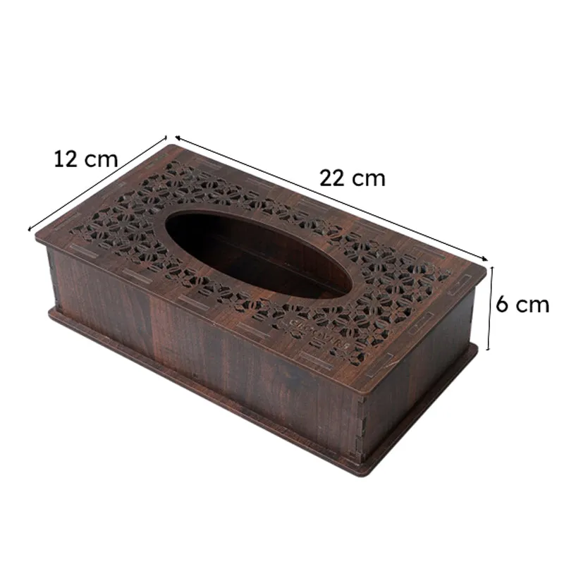 Galenta Tissue Box - Dark Brown media 7