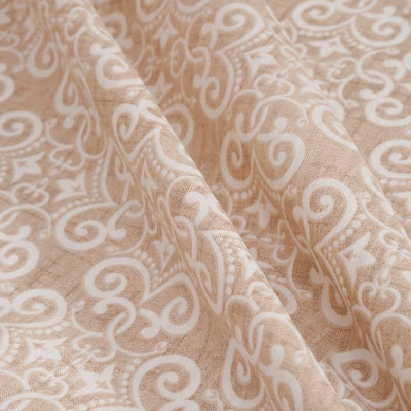 Swayam Shankuntala Diwan Set - Orange media 8