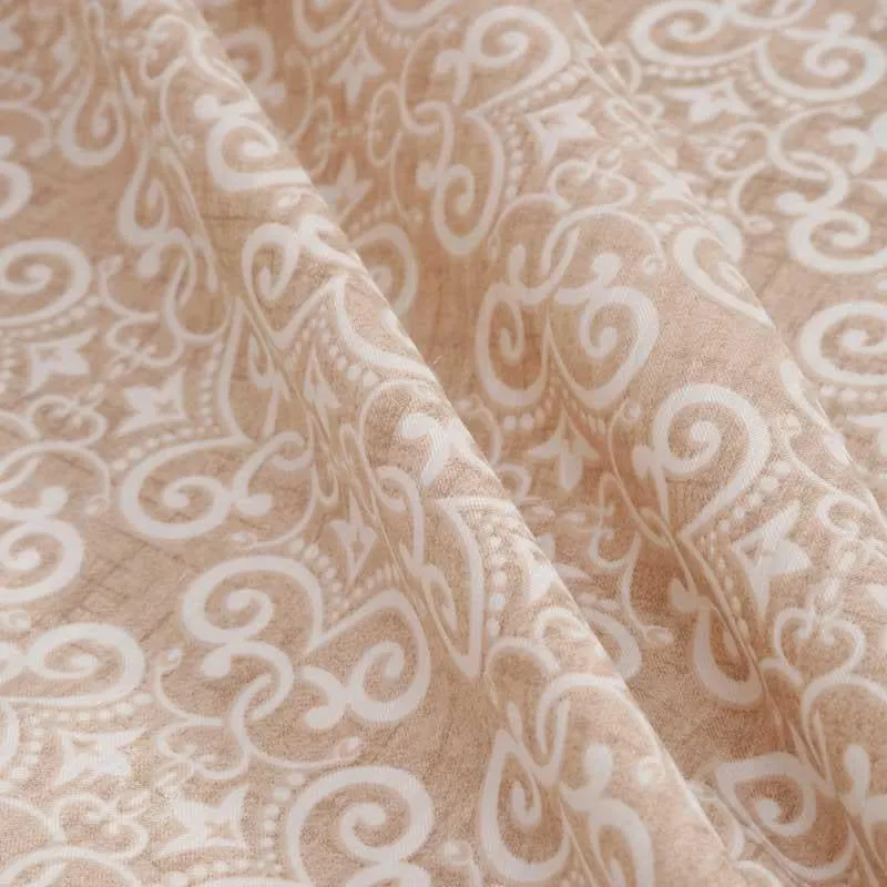 Swayam Shankuntala Diwan Set - Orange media 8