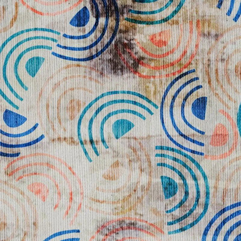 Carter Abstract Carpet - Teal media 5