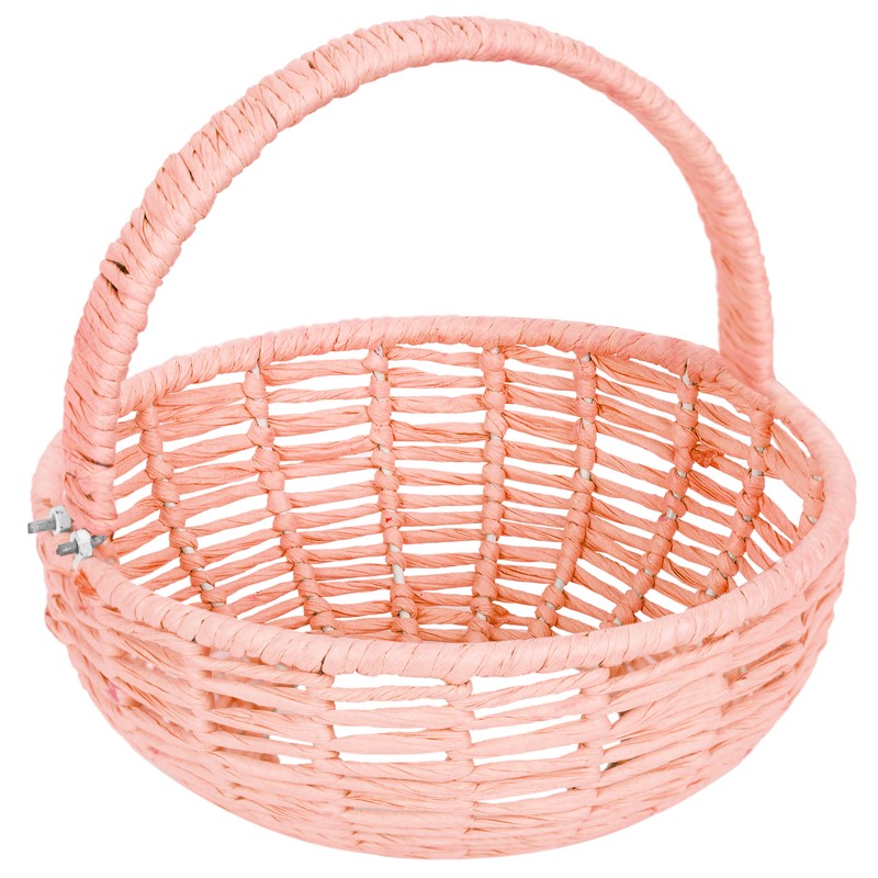 Royal Meadow (Raffia,Metal) Fruit Basket media 3