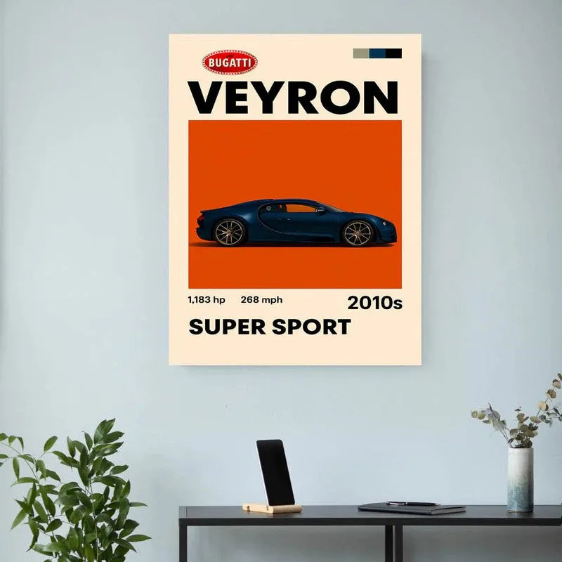 Veyron Velocity Wall Poster media 3