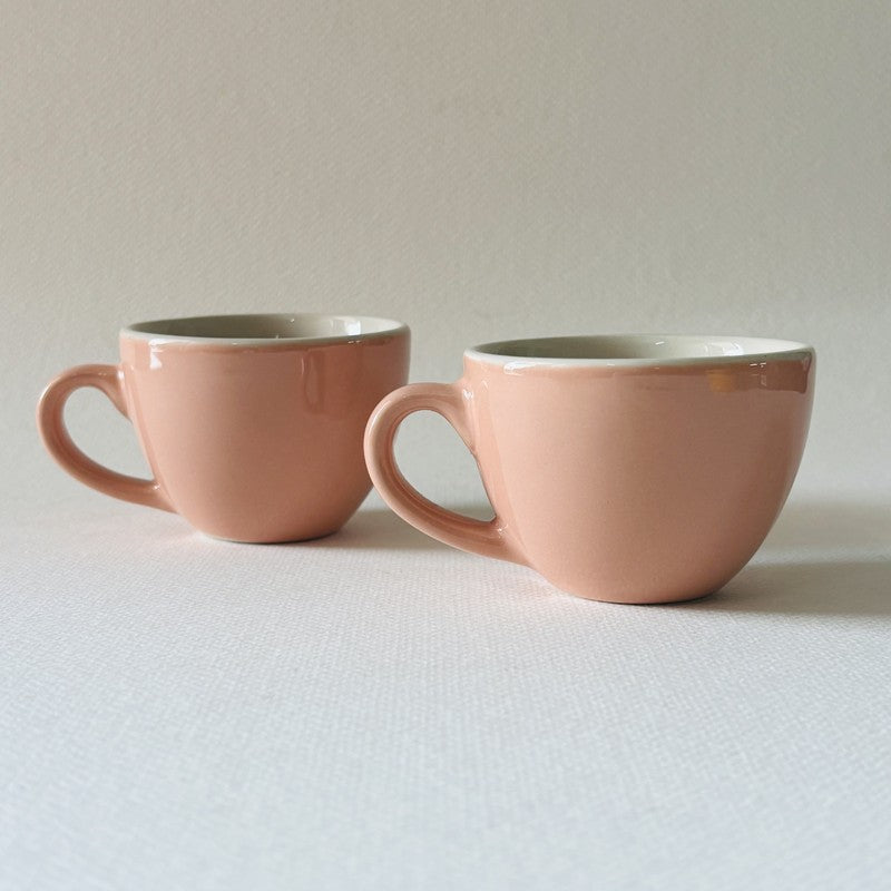 Misty Ceramic Tea Cup (80 mL Each) - Set Of Two media 4