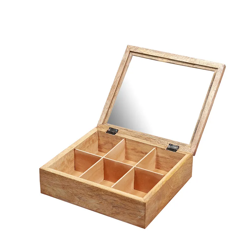 Leaf & Lock Wood Masala Box media 3
