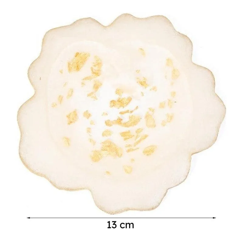 Celeste Crystal Coaster (Wjhite) - Set Of Four media 8