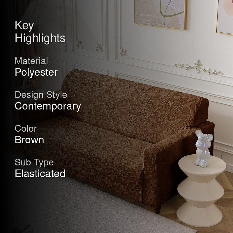 Fioren Sofa Cover - Brown media 2