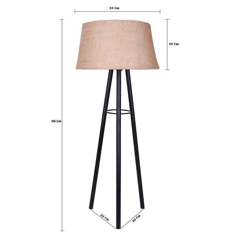 Mudita Black Floor Lamp - Khadi media 5