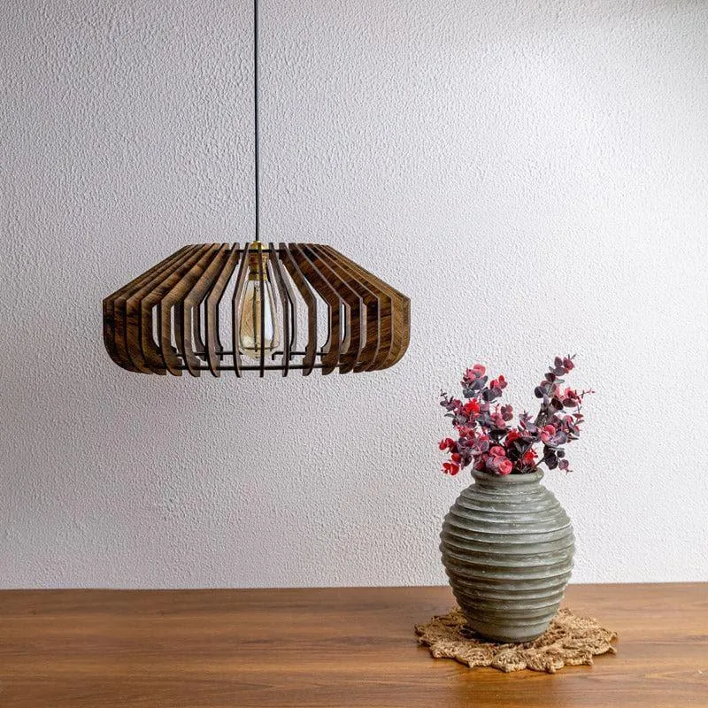 Keiko Wooden Ceiling Lamp media 3