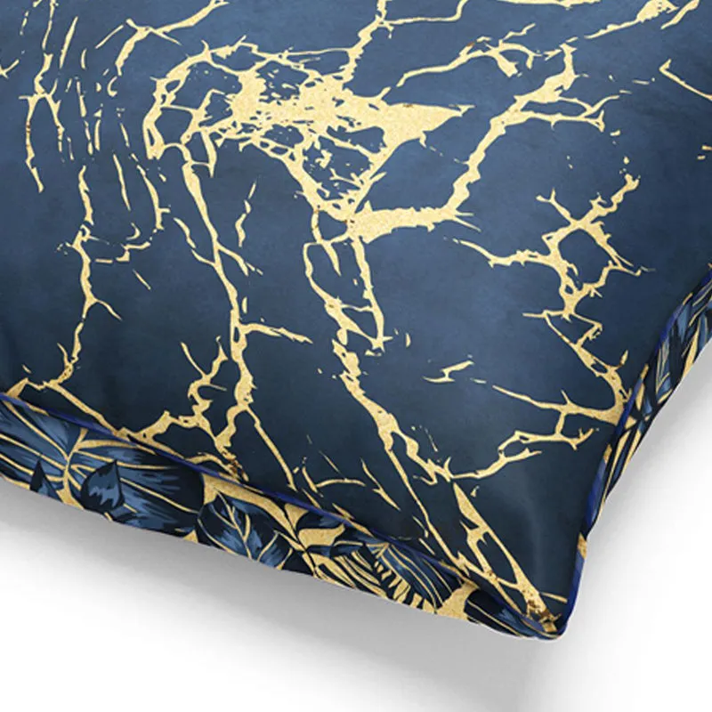 Aferia Printed Microfiber Cushion Cover - Set Of Three media 5