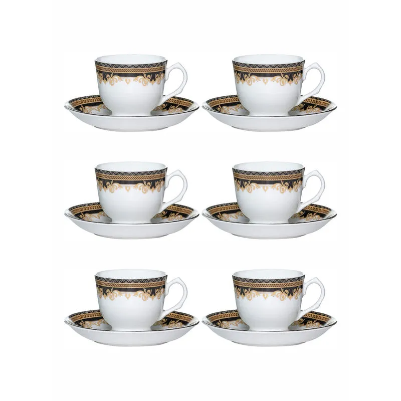 Sonaki Yita Ethnic Cup & Saucer Set (170 ML) - Twelve Piece Set media 4