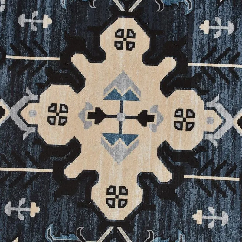 Mehnaz Velvet Rectangle Anti-Skid Carpet media 5