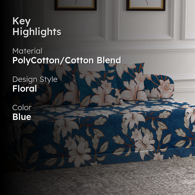 FlorLux Diwan Set - Six Piece Set media 2