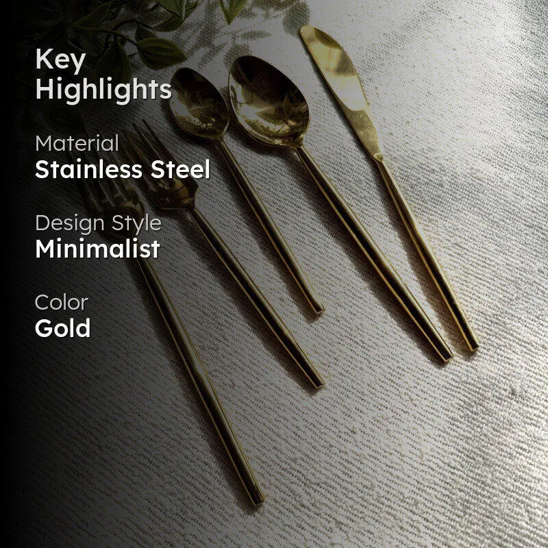Glazette Cutlery Set - Five Piece Set media 2