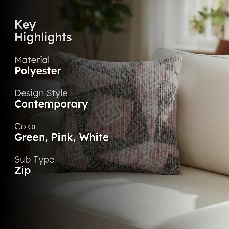 SquareDrift Cushion Cover - Mauve media 2