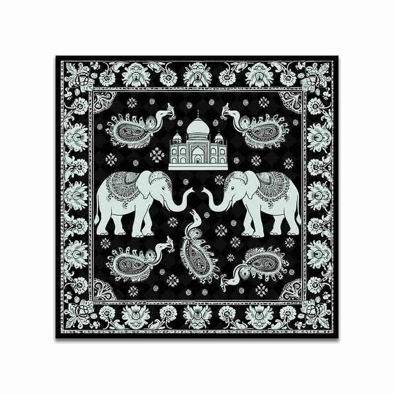 Hastina Monochrome Wall Art With Frame media 5