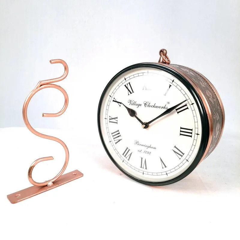 Grand Heirloom Dial Metal Wall Clock media 4