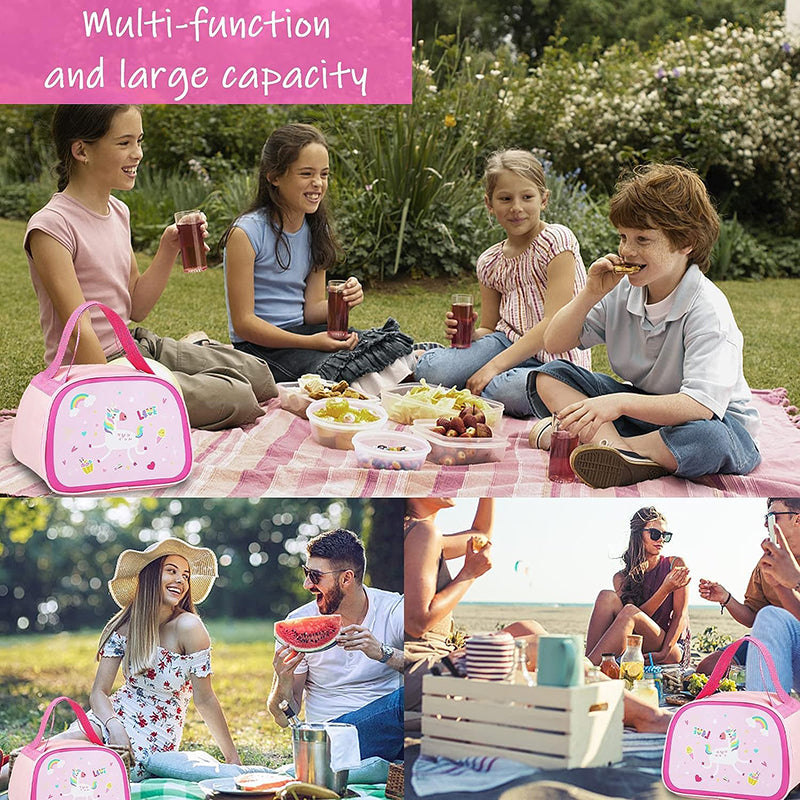 Dream More Polyester Lunch Bag media 5
