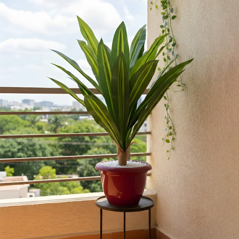 AarviDecor Botanic Leaf PVC Artificial Plants media 4
