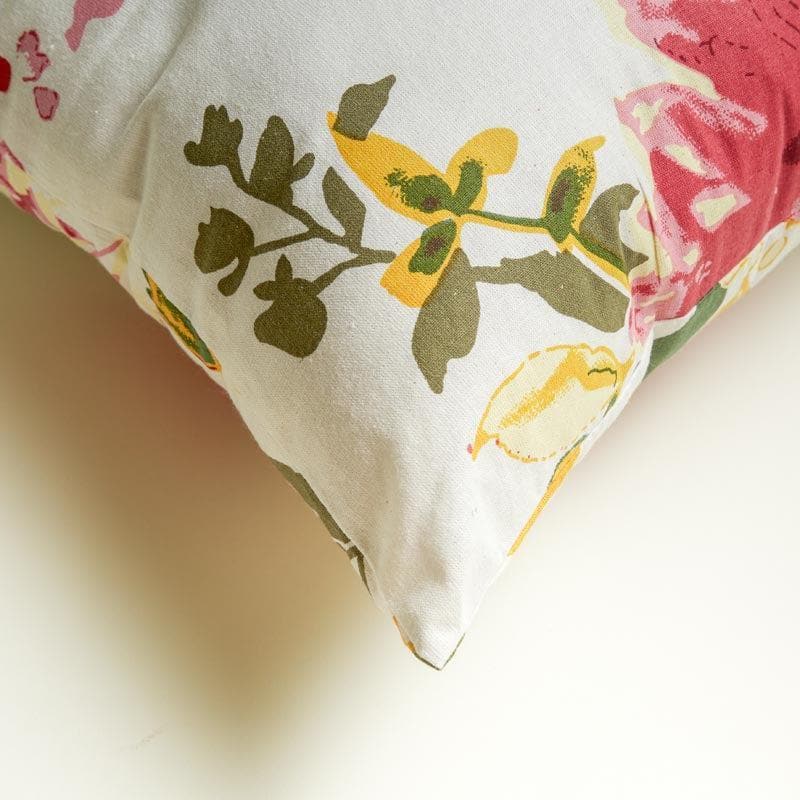 Issa Floral Cotton Cushion Cover - Set Of Five media 4
