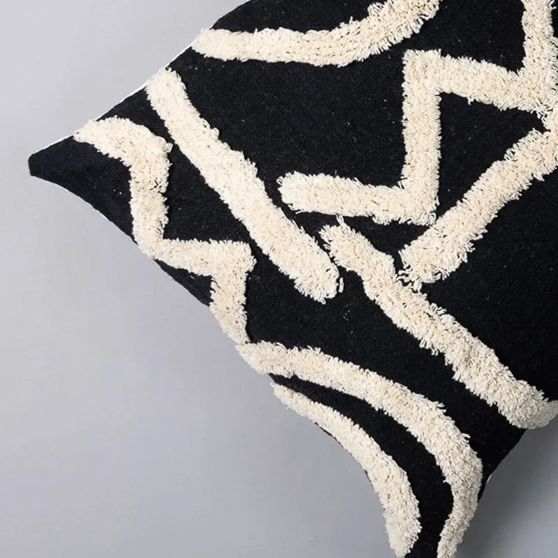 Twill Tribe Tufted Cushion Cover media 4