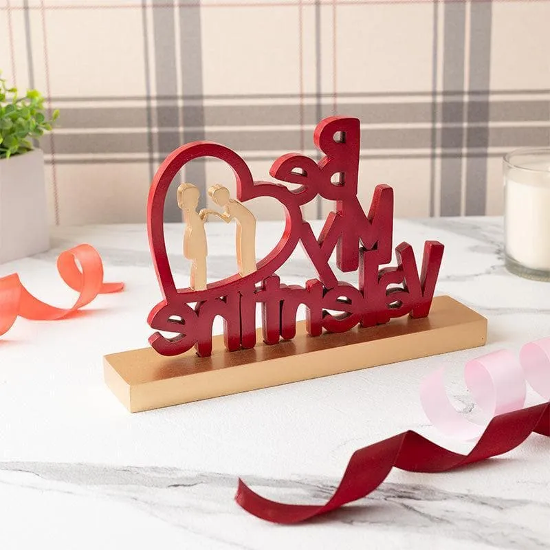 Valentine Verse Showpiece - Red media 4