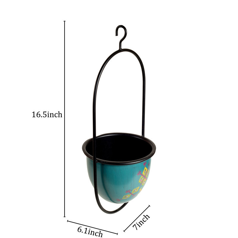 Aziza Hanging Planter media 6