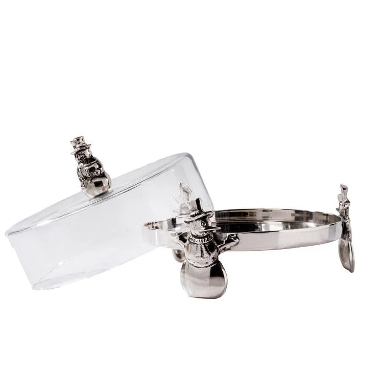 Dilva Cake Stand With Dome media 4