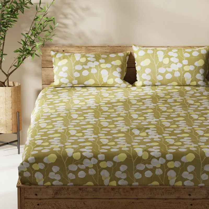 Rivara Bedsheet (Yellow) - 115 GSM media 4