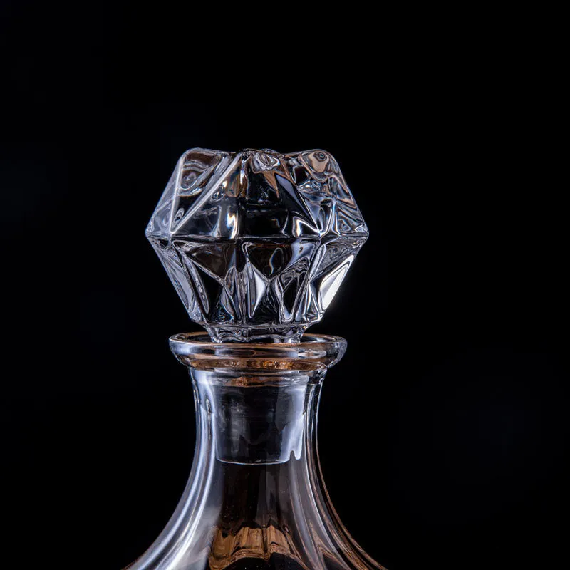 Nectera Decanter & Glass (900 ML/300 ML) - Seven Piece Set media 3