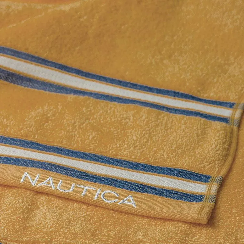 Nautica Dove Dual Down Cotton Hand Towel (Beige) - Set Of Four media 6