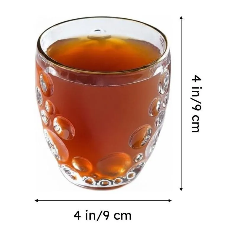 Bobble Wobble Old Fashioned Glasses (300 ml ) - Set Of Four media 8
